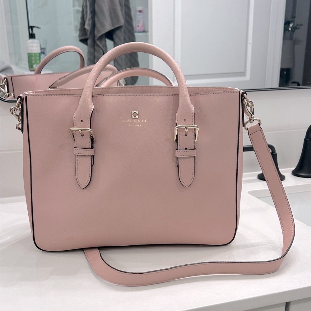 Kate Spade Blush Satchel Bag